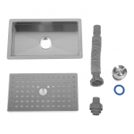 K&ouml;&ouml;givalamu vee &auml;ravoolualusega Roostevaba teras V&auml;ike baarivalamu T&ouml;&ouml;jaam Valamu T&ouml;&ouml;tasapinnale Brushed