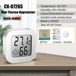 Bluetooth digitaalne termomeeter LCD h&uuml;gromeeter siseruumide elektrooniline temperatuuri niiskuse m&otilde;&otilde;tja andur m&otilde;&otilde;tja ilmajaam