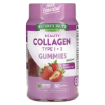 Nature's Truth, Beauty Collagen Gummy Jelly, 1+3 Type, Natural Strawberry Flavor, 60 Gummy Jelly