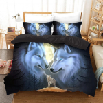 3D Looma tekikott Must Leopardkass Digitaaltr&uuml;kk Voodipesu Moodne Disainiteema Magamistoa Kaunistused Naistele Meestele Lastele 70x133cm 2pcs