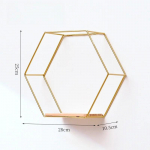 Lihtne ja loominguline rauast kunst seinakaunistus Restorani seinakaunistus Riiul Seinahoidla Piima Teepoe seinariiul