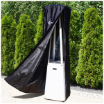 UMBRELLA gas heater cover black (white logo)
