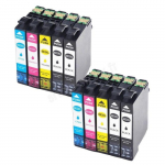 Cartouches d'encre - SHOP-STORY - E603XL_4N+2CHQ - Pack de 10 - Compatible Epson - Multi-couleurs