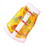 Hiina aasta koera kost&uuml;&uuml;m kassi riided Traditsiooniline draakoni r&uuml;&uuml; Pet Tang