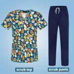 Loomaprint Kirurgia Koorikud Topid Hoolitsemine Ilusalong T&ouml;&ouml; Riietus Lemmikloom Cic Veterinaar Tervisekontroll Vormiriietus S kuristik