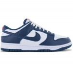 Nike Dunk Low Retro - Herren Sneakers Schuhe Leder Blau-Wei&szlig; DD1391-400 ORIGINAL EU 40.5 US 7.5