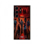 Coque - Maniacase - Samsung Galaxy S25 Ultra - Noir - Souple - Stranger Things saison 4