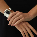 Obsidiaan Laiade &Auml;&auml;rtega K&auml;ev&otilde;ru Naiste Premium Kerge Luksus Avatud K&auml;ev&otilde;ru Mitmek&uuml;lgne Retro Lihtne Ni&scaron;idisaini K&auml;ev&otilde;ru