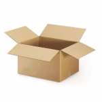 5 cartons d'emballage 16 x 12 x 11 cm - Double cannelure pruun