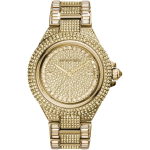 Michael Kors MK5720 Camille Crystal Gold ioonkattega naiste k&auml;ekell 42 kuld