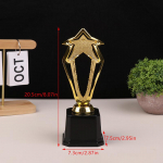 Star Plastic Golden Award Trophy Student Winner Award Trophy Golden Trophy Cup V&otilde;istluste preemia auhinnakarikas t&auml;iskasvanutele lastele A1