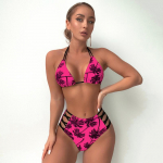 Mikrobikiinid Seksikad naiste ujumistrikoo Ujumisriided Naistele Solid Bandage Stringid Brasiilia Bikiinikomplekt Biquini Rannar&otilde;ivad L