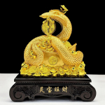 Kodukaunistamise aksessuaarid Spirit Snake Ornament Soodne maskott ussiaasta poe avamiskingid 1tk 13x6x15.5 cm