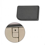 Car Glove Box Handle Cover Lid Accessories 2206890030 Convenient Replace Easy to Use Professional Without hole_Black