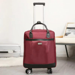 Naiste suure mahutavusega kerge veekindel k&auml;rukott &ndash; Korea stiilis reisipagas l&uuml;hikesteks reisideks Large (4-Wheel Spinner)