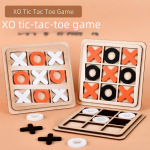 Puidust XO Tic-Tac-Toe 3-in-1 &otilde;ppem&auml;nguklotsid lastele 9 XO Pieces