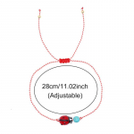 &Otilde;rn vaskhelmes s&uuml;nteetilise t&uuml;rkiisiga lepatriinu k&auml;ev&otilde;ru naistele Armas k&auml;sitsi valmistatud punutud k&auml;ev&otilde;ru Ehted Aksessuaarid Kingitused 1pc