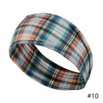 Jooga elastne spordipeapaela muster turban jooga jooksmiseks fitness laia servaga juuksepael libisemisvastane higi imav unisex 02