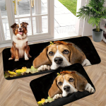 1 tk V&auml;simusvastased k&ouml;&ouml;givaibad, armsad koeraprinterid, veekindlad, libisemiskindlad, paksud polsterdatud k&ouml;&ouml;gimatid, vastupidavad ja mugavad k&ouml;&ouml;gimatid 40*60cm