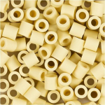 Perles &agrave; repasser Midi - 5 x 5 mm - 1000 pcs Jaune Clair