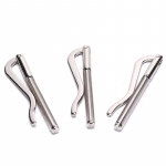 Metallist rahaklambrid roostevabast terasest rahaklambrite hoidik tasku jaoks (V&auml;rv: H&otilde;bedane)