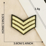 Isekleepuv tikitud riidest plaaster r&otilde;ivastele ja m&uuml;tsidele