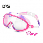 Ujumisprillid lastele Ujumisvastased basseiniprillid ninaklambritega K&otilde;rvatropid Laste UV-kaitse Lekkekindlad ujumisprillid j&auml;rve sinine v&auml;rv