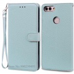 Huawei P Smart 2018 &uuml;mbris FIG-LX1 Nahast rahakoti klapp&uuml;mbris Huawei P Smart &uuml;mbrisele FIG-LX1 5,65-tolline &uuml;mbris Coque Fundas kest P Smart 2018 FIG-LX1