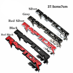 Auto tagumine embleemi kleebis Ford Raptor SVT F150 F250 F350 Mustang Mondeo 5 Kuga RANGER Fiesta jaoks Auto logo embleemi kleebise tarvikud for Raptor Svt 37.5 cm Silver black