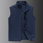 Suures suuruses Suures suuruses vest Meeste soe vest varrukateta vestiga jakk 8XL sinine
