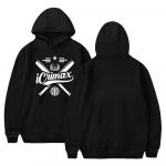 Mood Icrimaxi graafilise tr&uuml;kiga dressipluuside austajatele v&auml;listingimustes kasutatavate Cosplay Pullovers Hoodie Cosplay kost&uuml;&uuml;mide f&auml;nnidele L must