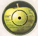 7-tolliline plaat JOHN LENNON - Whatever Gets You Thru' The Night R5998 Apple Records 1974 UK Rock Kasutatud