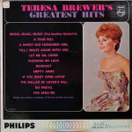 LP-plaat TERESA BREWER - Teresa Brewer's Greatest Hits PHM200062 Philips 1962 USA Klassikaline Kasutatud