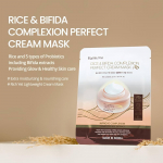 Farm Stay Rice & Bifida Complexion Perfect Cream Mask 10 sheets +RANDOM GIFT