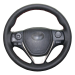 2014-2018 Toyota RAV4 Corolla jaoks DIY k&auml;sitsi &otilde;mmeldav auto rooliratta kate
