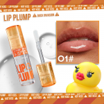 MLSMILE Duck Lip Plump Lip Oil Moisturizing Lip Gloss Mirror Water nature long-lasting Gloss Gloss Pearl Lip Glaze Set 01
