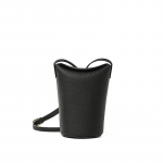 Ehtsa Nahaga Mobiiltelefoni Kott Naiste Crossbody V&auml;ike Kott Niche Disain V&auml;ike Koppkott must
