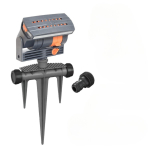 1 Aiavihmuti 16 d&uuml;&uuml;siga, 180&deg; p&ouml;&ouml;ratav reguleeritav pea, automaatne kastmiss&uuml;steem, lai katvus, muruplatside ja aedade kastmine Three pin pin