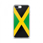 Coque T&eacute;lephone Drapeau Jama&iuml;que &ndash; iPhone 8 Plus