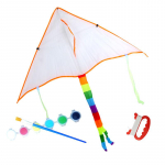 1Set Blank Kite Diy Children Education Maalimislohe Lihtne lennutada Lastelohe 1set