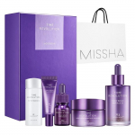 Missha Time Revolution Night Repair 2-astmeline erikomplekt 5X &ndash; Pinguldav ampull ja kreem duo, Korea