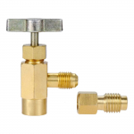 Mugav Metallist Jaotur T&ouml;&ouml;riistakomplekt R134A K&uuml;lmutusagensi Purgiavaja Usaldusv&auml;&auml;rsed Metallventiilid Pudeliavaja Metallmaterjal