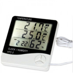 Num&eacute;rique LCD Thermom&egrave;tre Hygrom&egrave;tre &Eacute;lectronique Temp&eacute;rature Humidit&eacute; Compteur Station Int&eacute;rieure Ext&eacute;rieure Ext&eacute;rieure white