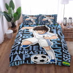 Kapten Tsubasa Tekikottide komplekt King Queen Double Full Twin Single Suurus Voodipesukomplekt EU single(135x200cm)