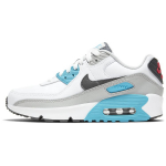 Nike Air Max 90 Nahast GS Valge Kloorisinine Laste Tossud Light-Fusion-Red Raudhall CD6864-108 35.5