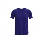 Under Armour Rush Series Reljeefne Treening Spordi &Uuml;mmarguse Kaelusega L&uuml;hikeste Varrukatega T-s&auml;rk Meeste Topp Tume-Sinine 1376790-468 M