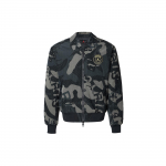 Jordan X PSG Koost&ouml;&ouml; SS24 Paris Saint-Germain &Uuml;leni Tr&uuml;kiga Vabaaja Pikkade Varrukatega Jakk Meeste Jakk Must FN5321-010 L