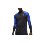 Jordan Paris Saint-Germain Jalgpalli Treeningseeria Logo V&auml;rviplokk Kitsa L&otilde;ikega Pikkade Varrukate S&auml;rk Meeste pealisr&otilde;ivad Must DN1259-011 XL