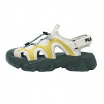 FILA Fluid 5 Sandaal Kassik&auml;pp 5 Retro Mugav Klassikaline Trendikas Hingav Libisemisvastane K&otilde;rgust Suurendav Kulumiskindel Rannasandaalid F12W422402FTY 35.5