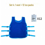 Meeste jahutav j&auml;&auml;pakiga vest v&auml;lit&ouml;&ouml;deks ja kuumarabanduse ennetamiseks One Size Adjustable